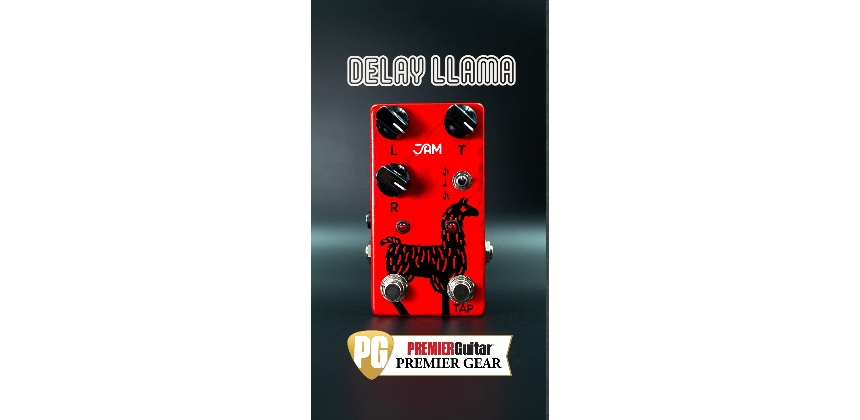 Echoes of the JAM Pedals Delay Llama