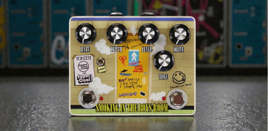 Smoking In The Boys Room Pedal Launch