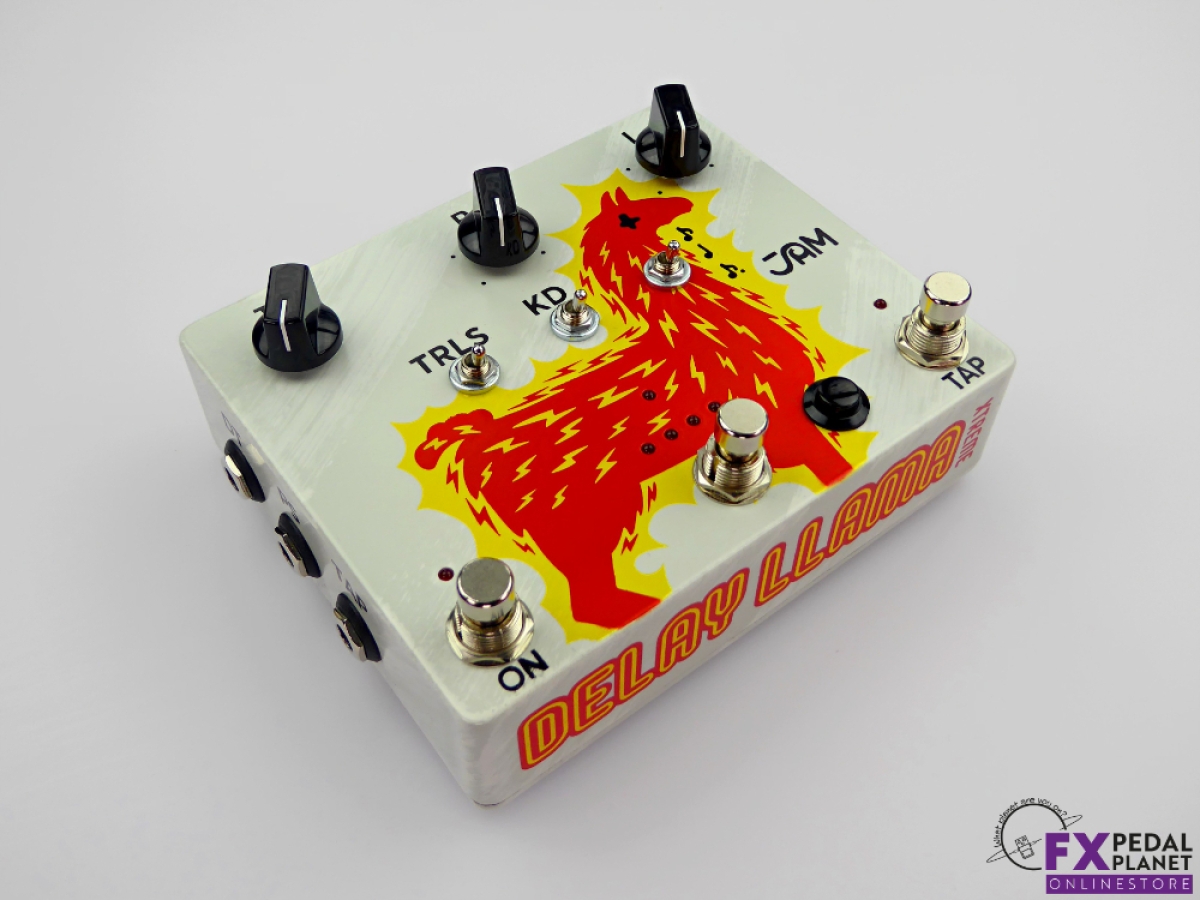 JAM Pedals Delay Llama XTREME Delay Effects Pedal JAM Pedals Effects Pedals FX Pedal