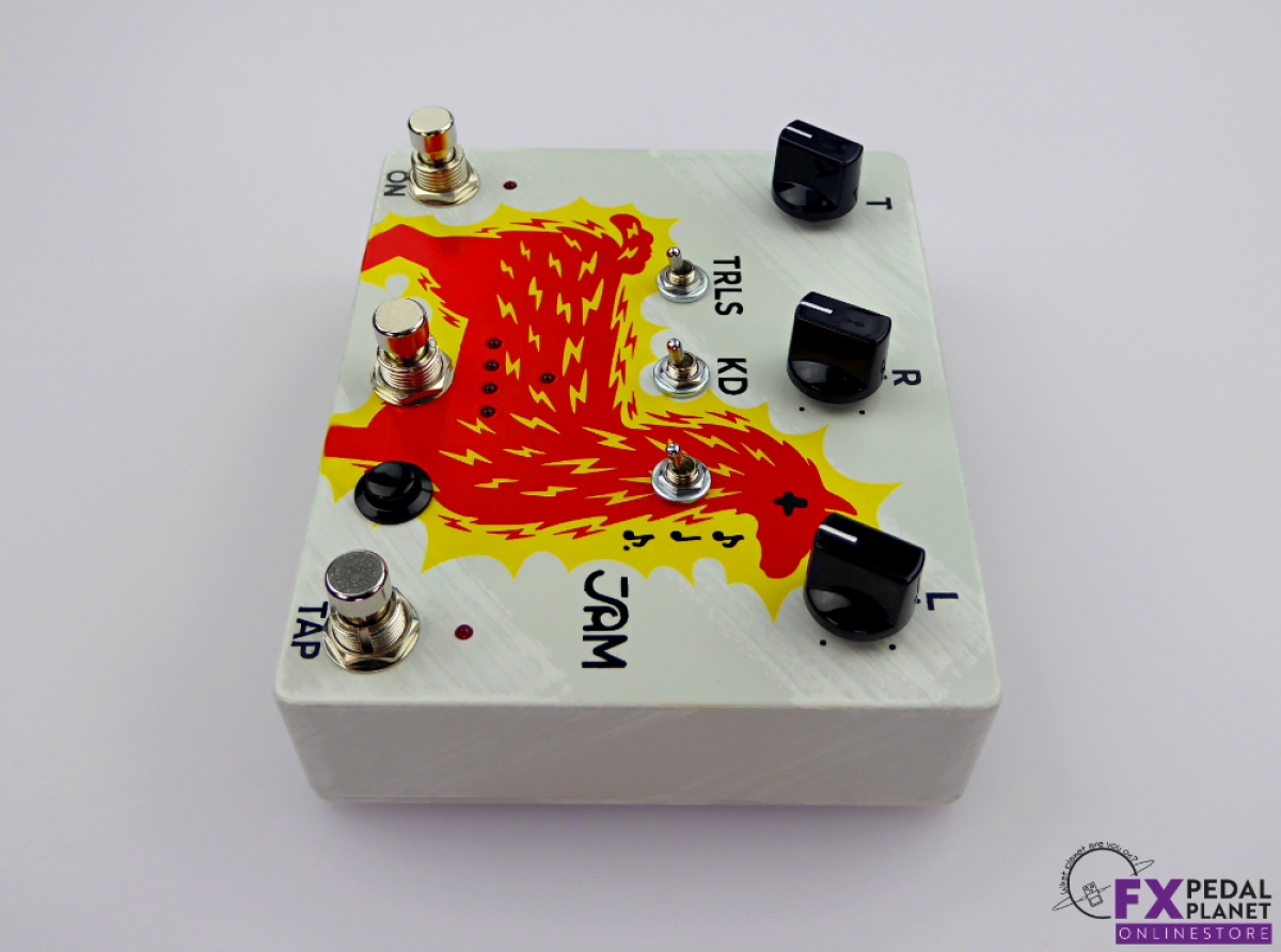 JAM Pedals Delay Llama XTREME Delay Effects Pedal JAM Pedals Effects Pedals FX Pedal