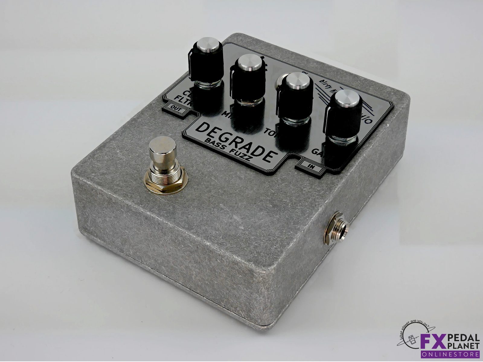 Degrade Silver Face Plate by Dirty Haggard Audio