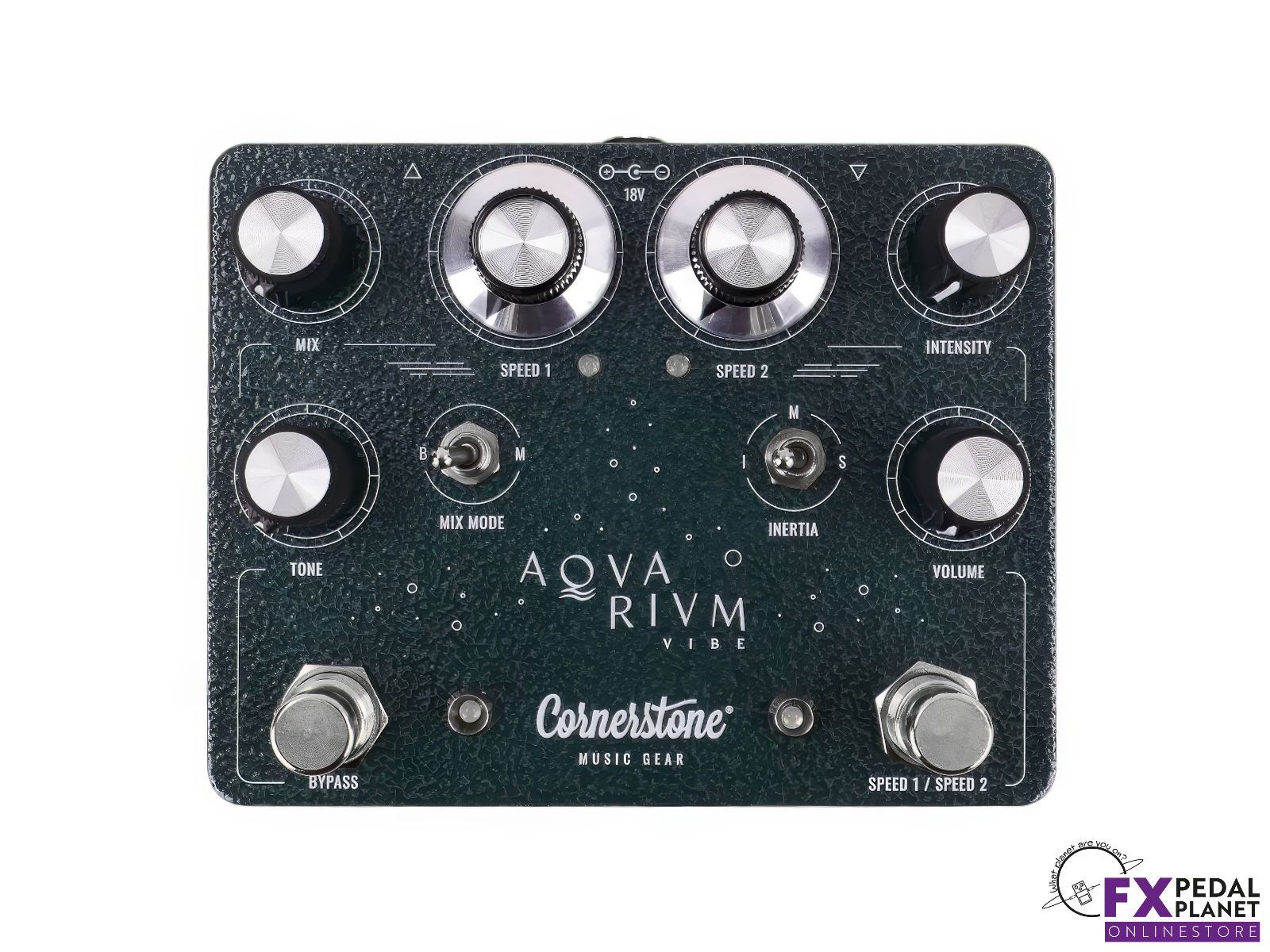 Cornerstone Pedals Aquarium Uni Vibe Chorus Effects Pedal