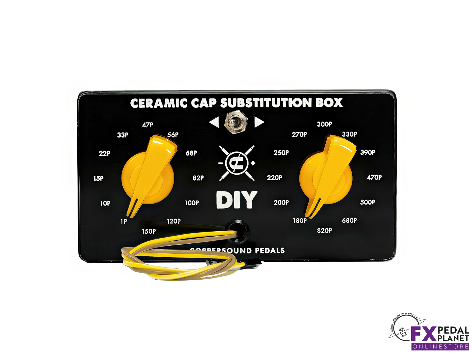 Ceramic Cap Substitution Box by CopperSound Pedals DIY