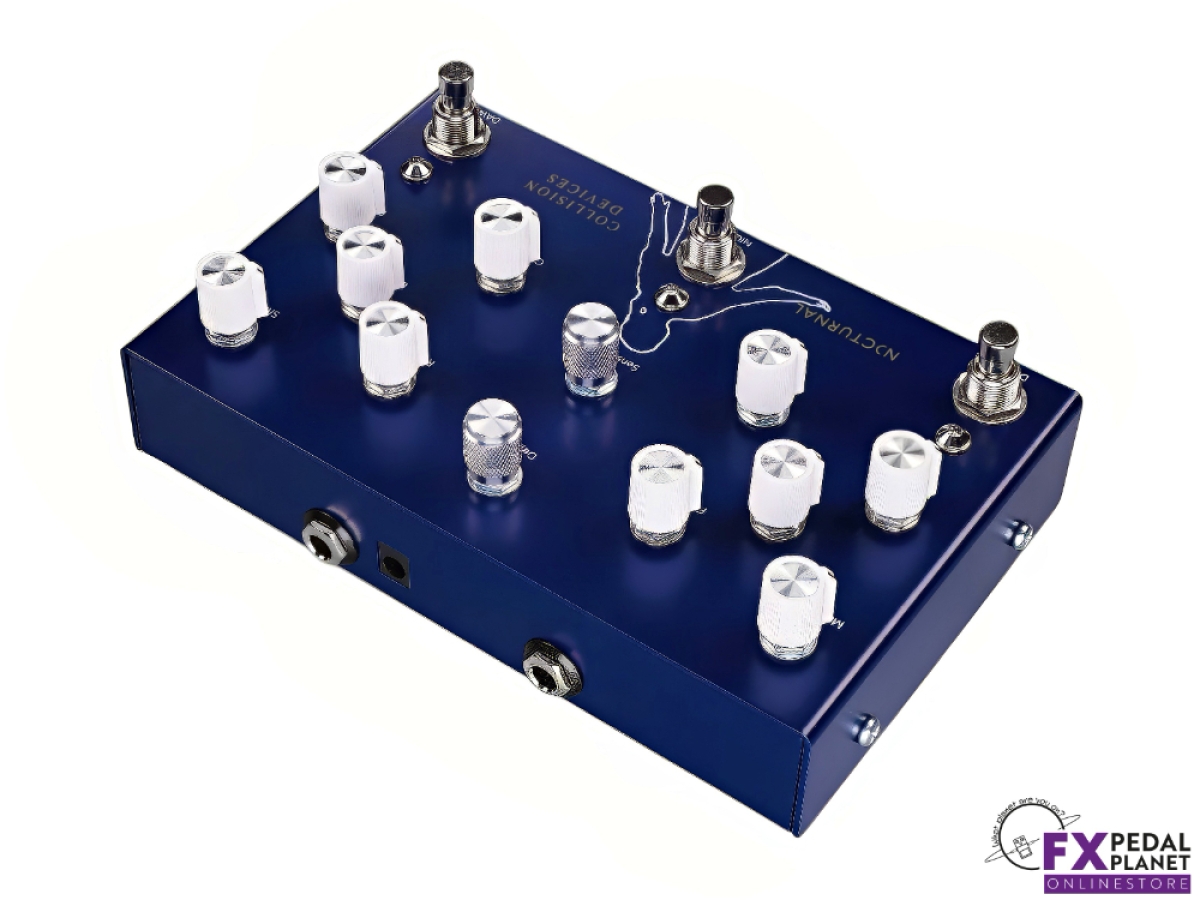 Collision Devices Nocturnal Delay Tremolo Reverb Effects Pedal