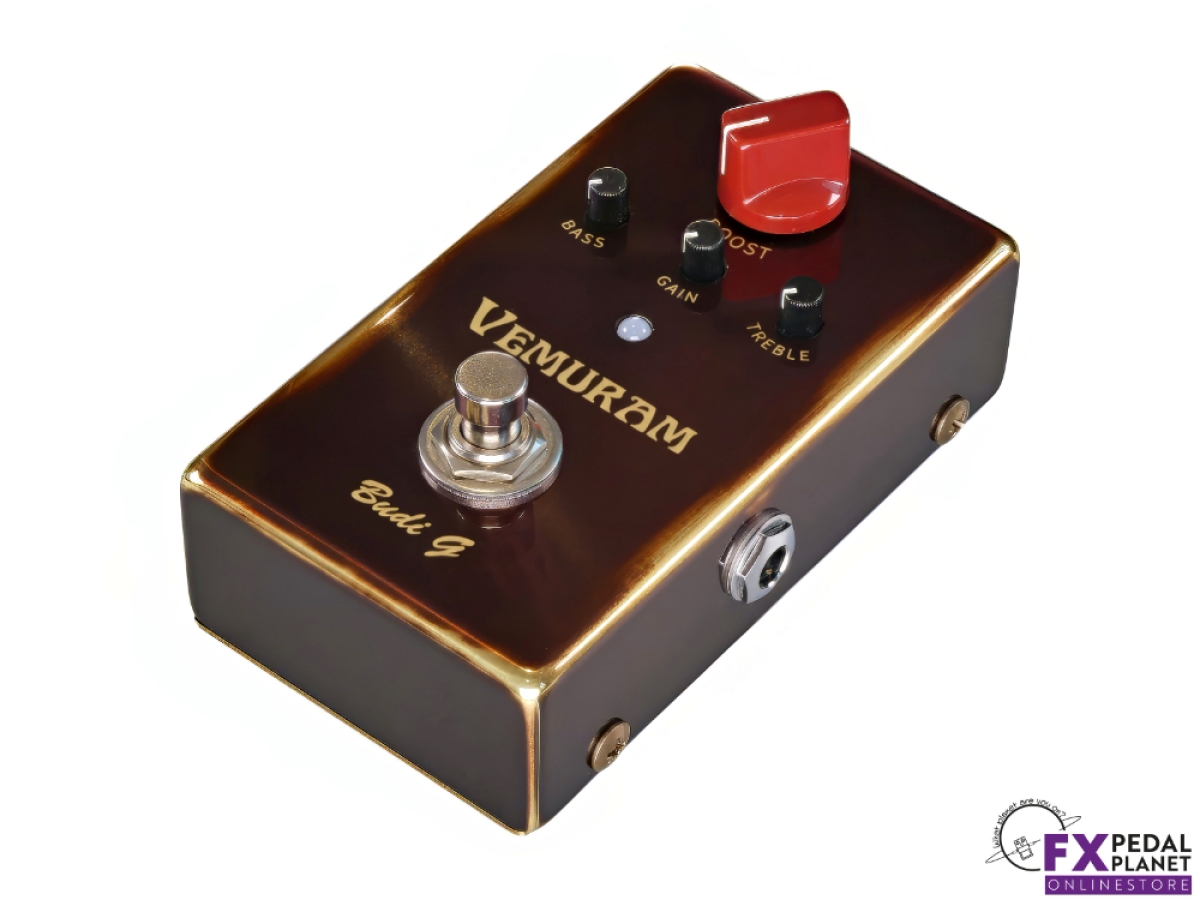 Vemuram Budi-G Boost Overdrive Effects Pedal | Vemuram | FX