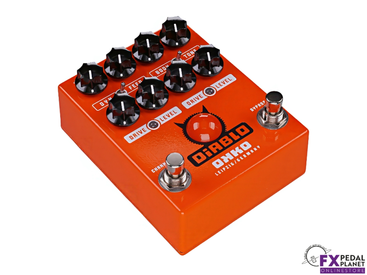 OKKO FX Diablo Dual Overdrive Effects Pedal | OKKO FX | FX Pedal