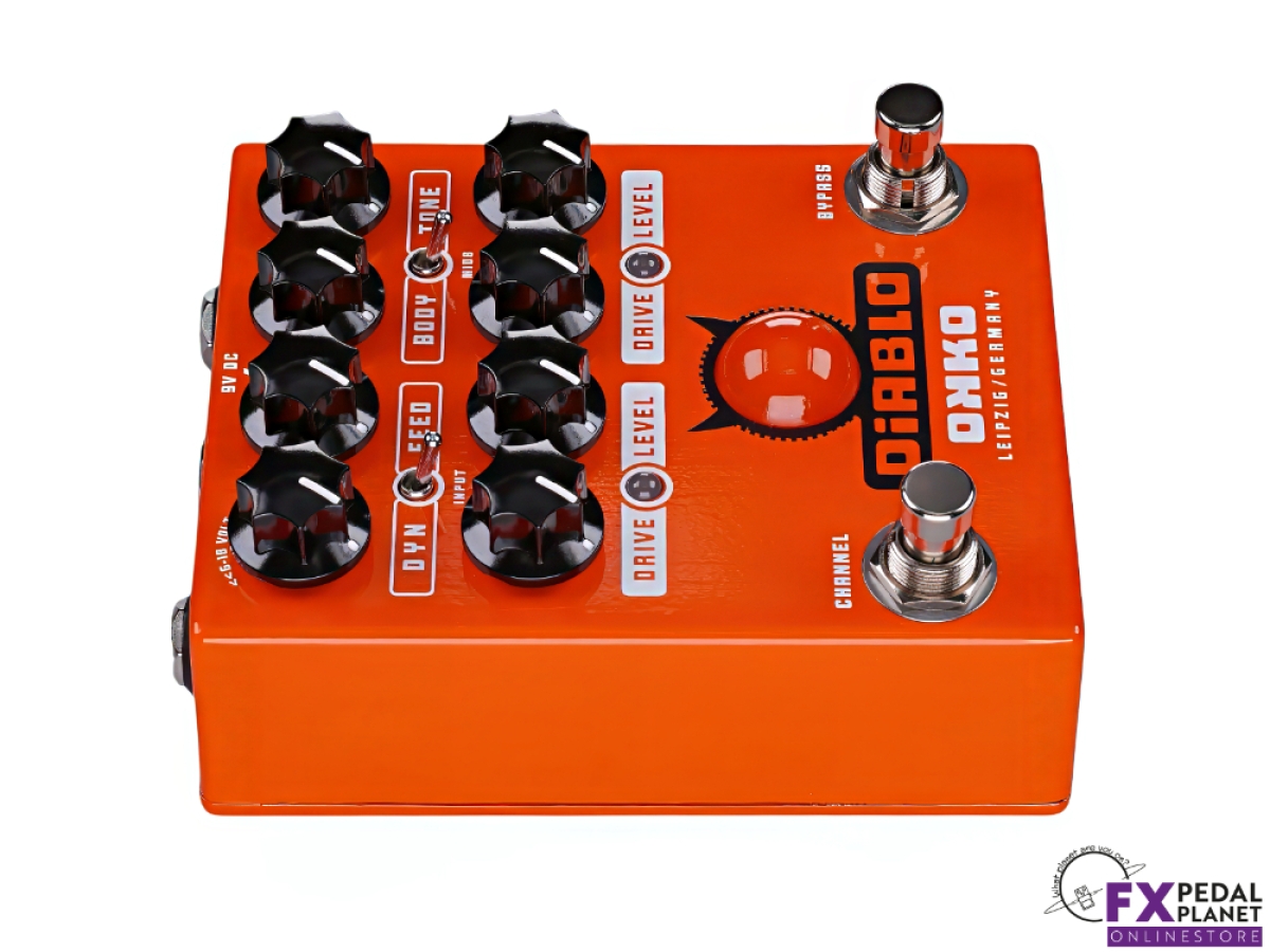 OKKO FX Diablo Dual Overdrive Effects Pedal | OKKO FX | FX Pedal