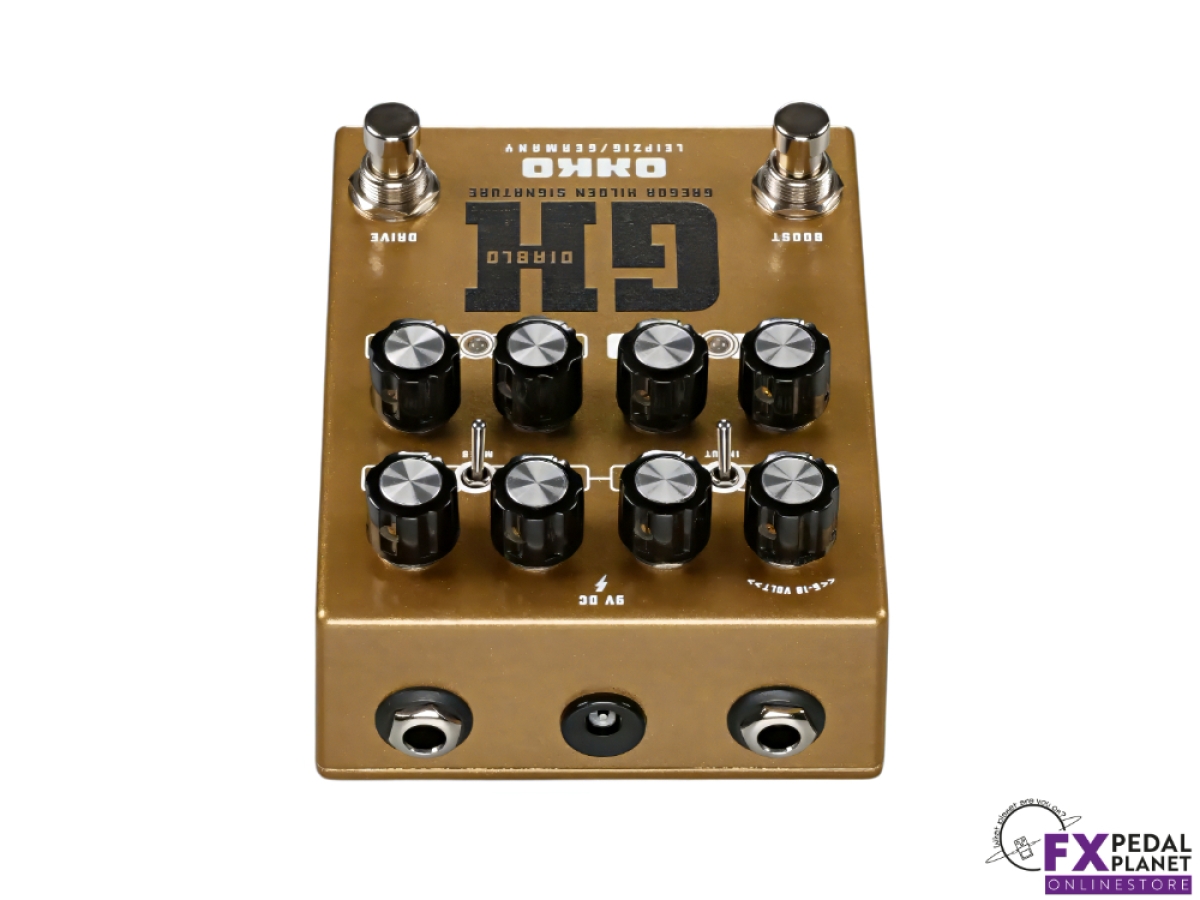 OKKO FX Diablo GH Signature Overdrive Effects Pedal | OKKO FX | FX