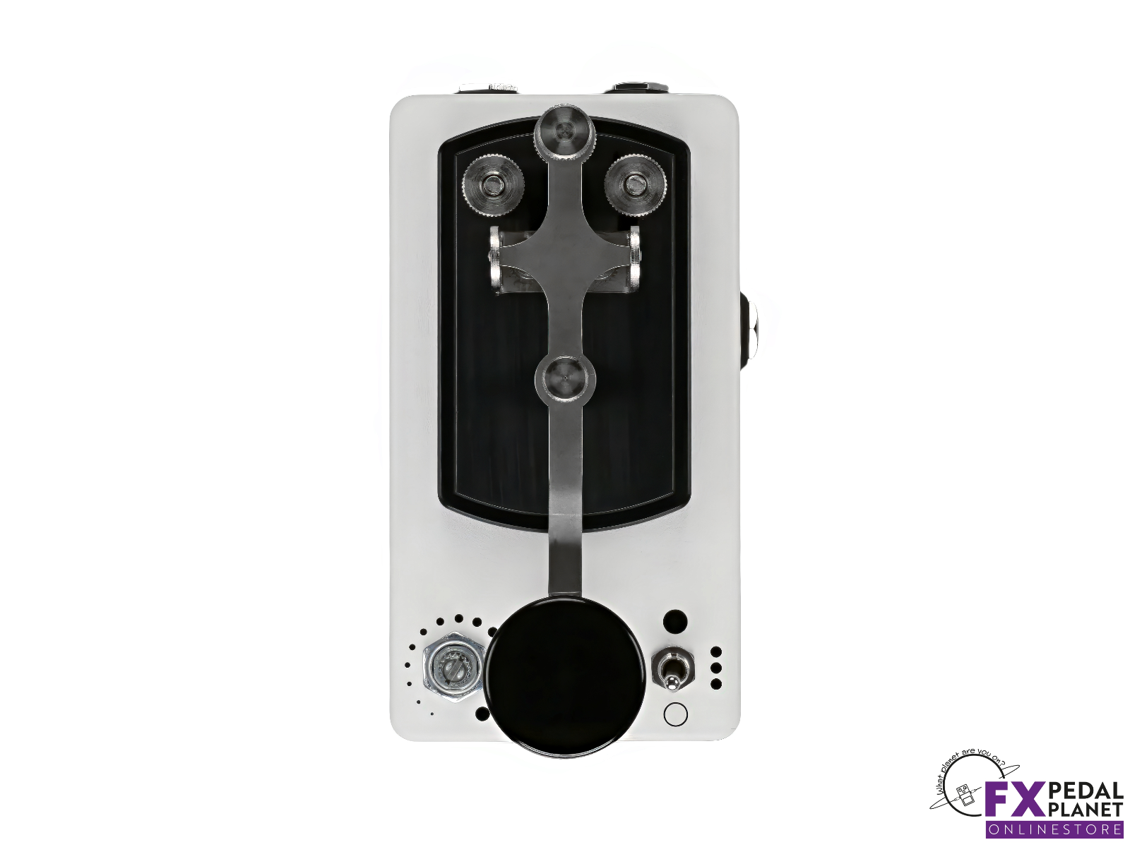 Telegraph V2 Alpine White by CopperSound Pedals