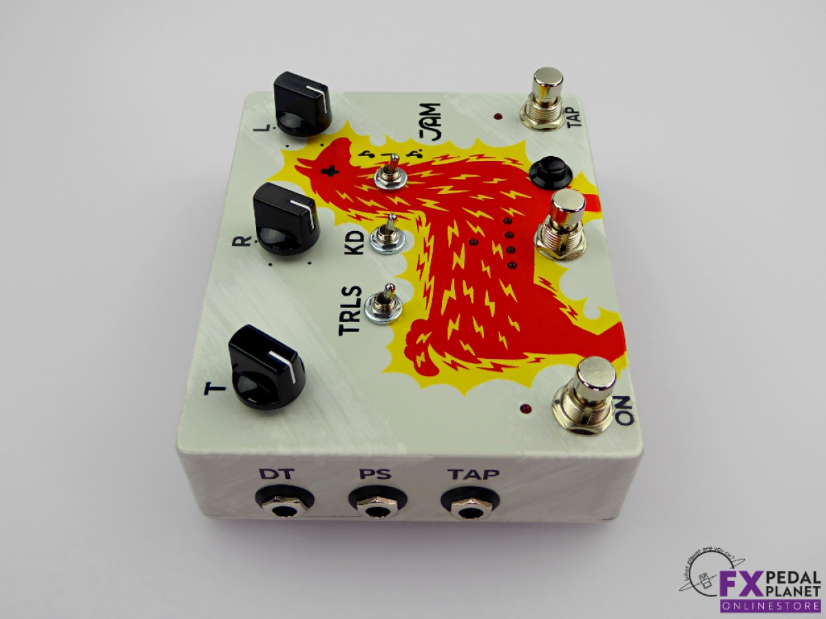 JAM Pedals Delay Llama XTREME Delay Effects Pedal JAM Pedals Effects Pedals FX Pedal