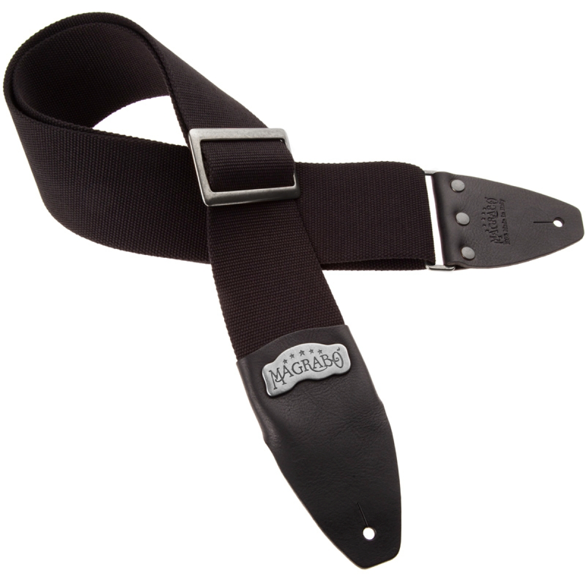 SC Cotton Washed Black 8 cm Black Terminals