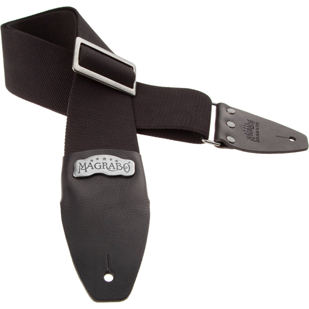 SC Cotton Washed Black 8 cm Black Terminals